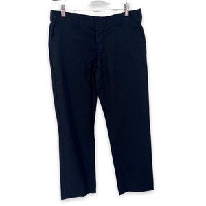 Dickies Straight Leg 774 Original Fit Straight Dress Work Pant Women's 10 Black